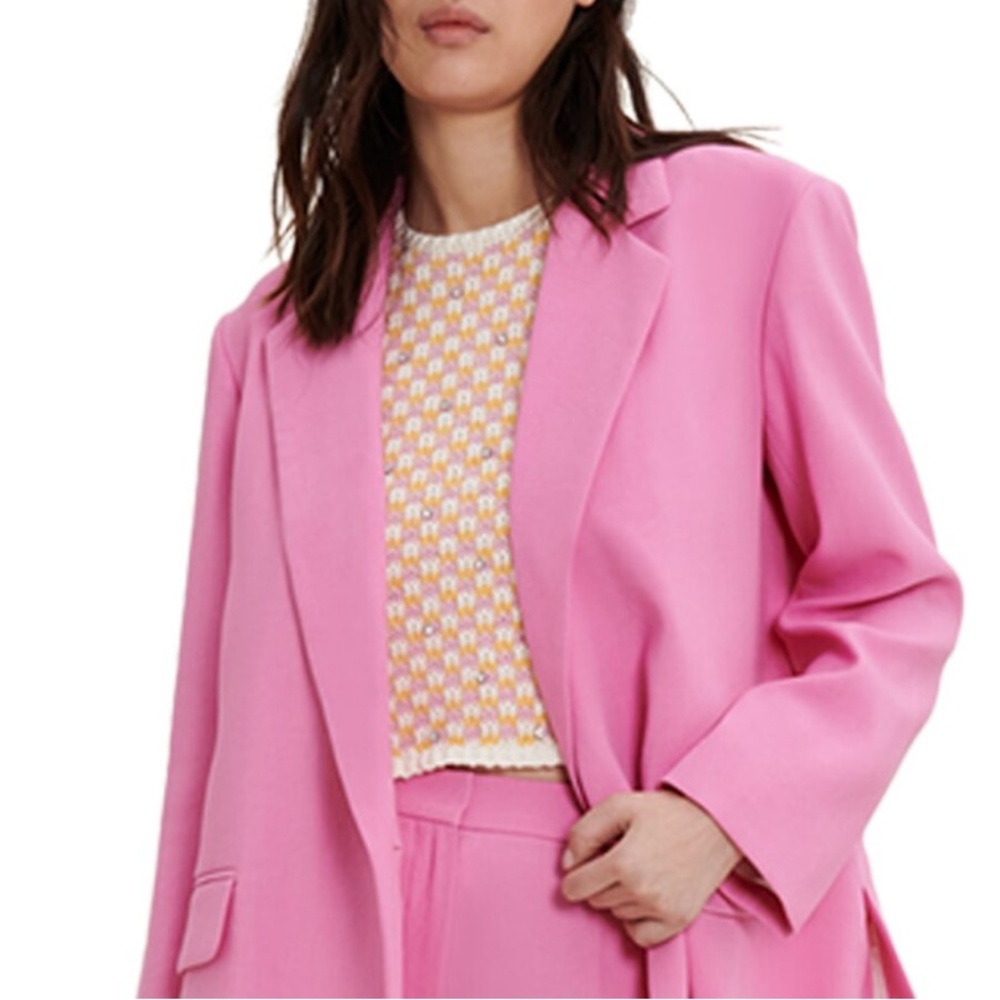 Maje Women's Pink Blazer